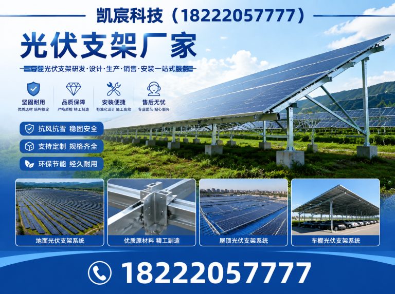 宁河区光伏支架厂家展示图